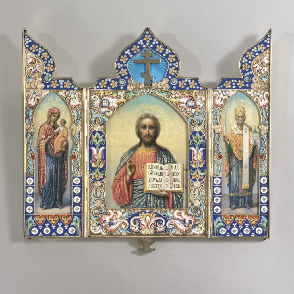 Продать икону складень